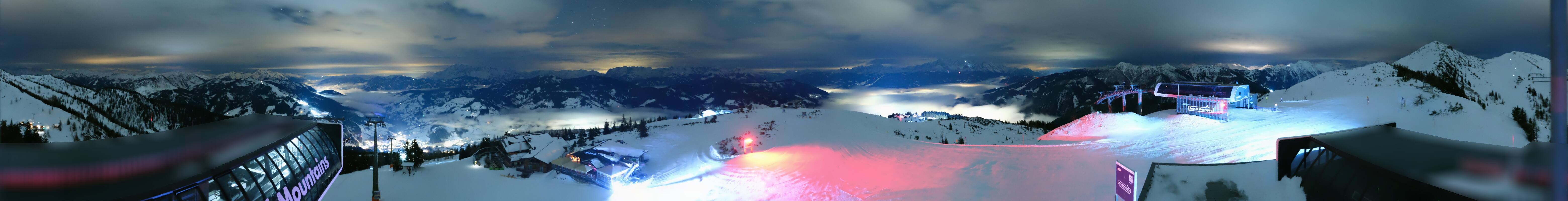 Archived image Webcam Wagrain - Top Station Flying Mozart