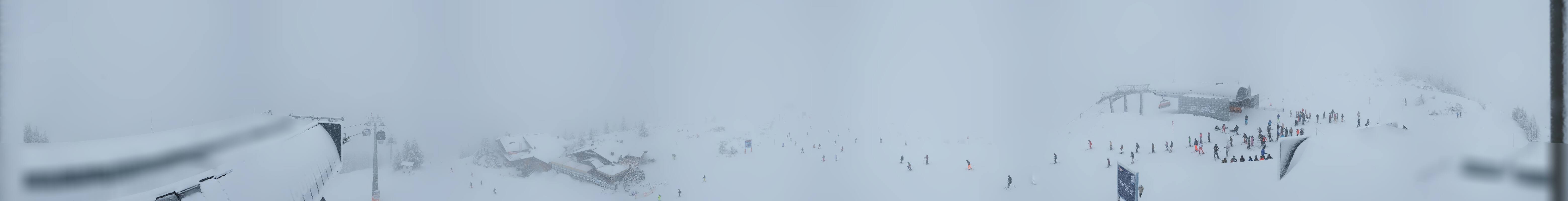 Archiv Foto Webcam Wagrain Grießenkareck - Bergstation Flying Mozart