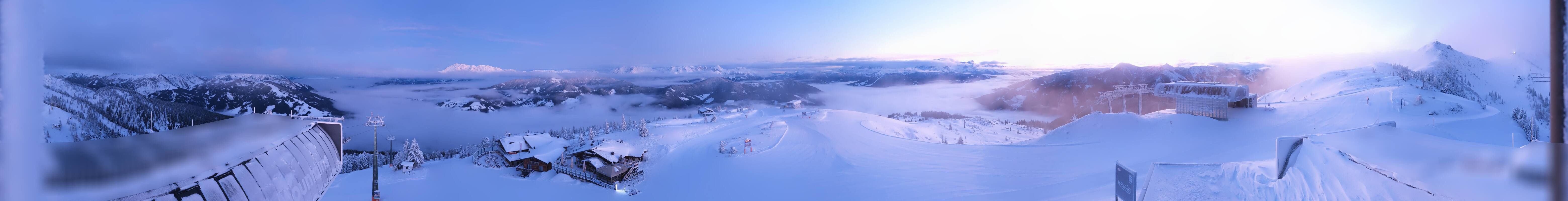 Archived image Webcam Wagrain - Top Station Flying Mozart