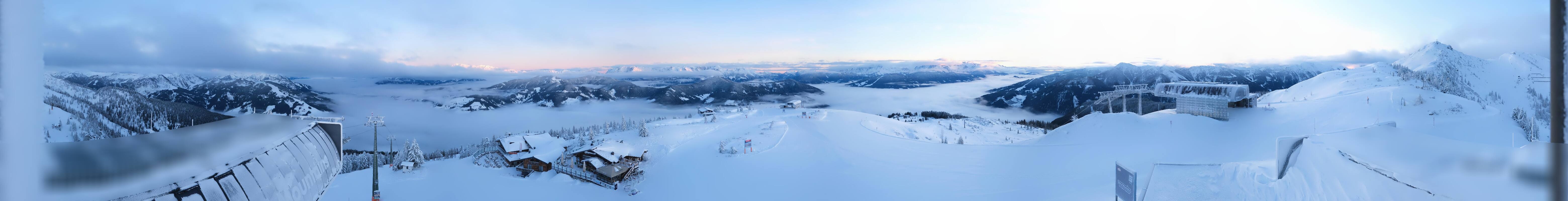 Archived image Webcam Wagrain - Top Station Flying Mozart