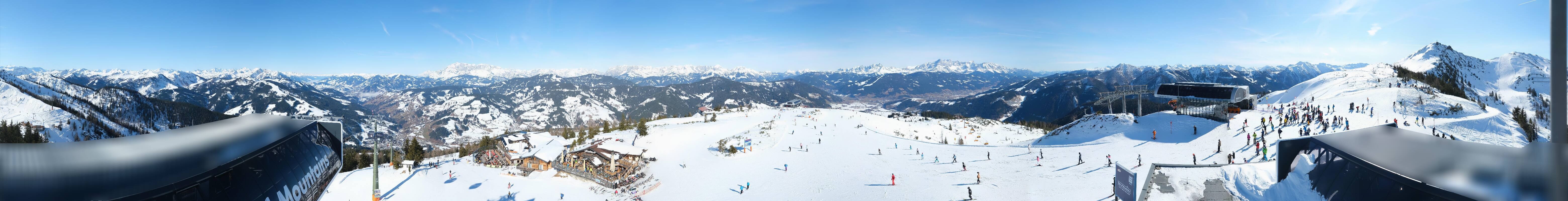 Archiv Foto Webcam Wagrain Grießenkareck - Bergstation Flying Mozart