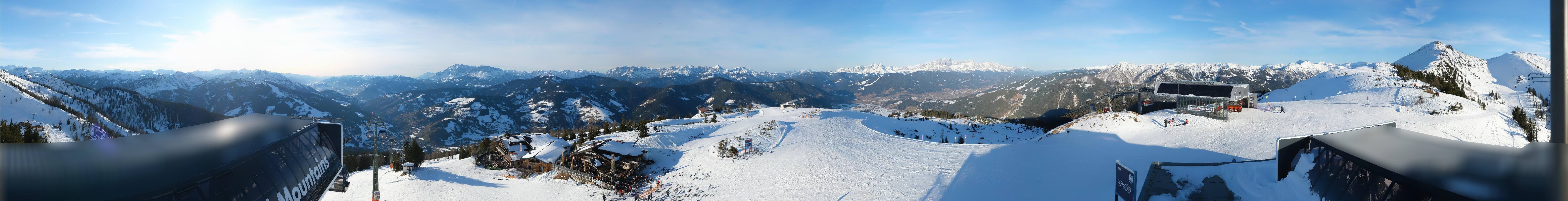 Archived image Webcam Wagrain - Top Station Flying Mozart