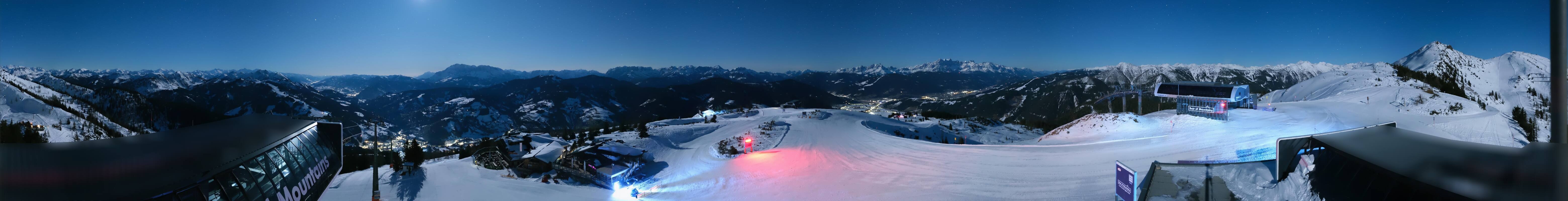 Archived image Webcam Wagrain - Top Station Flying Mozart