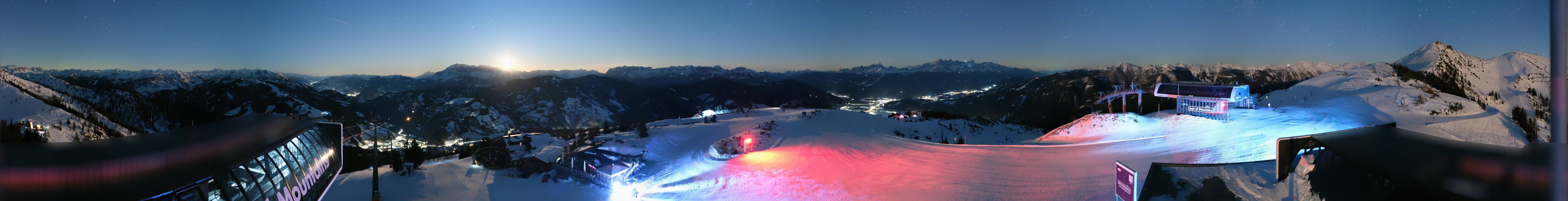 Archived image Webcam Wagrain - Top Station Flying Mozart