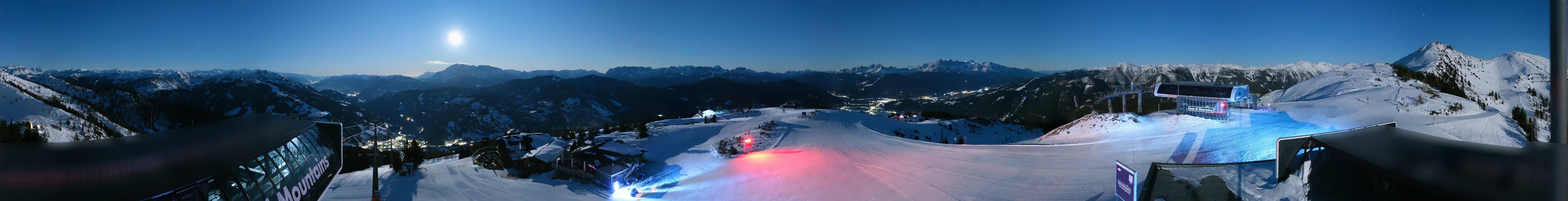 Archived image Webcam Wagrain - Top Station Flying Mozart