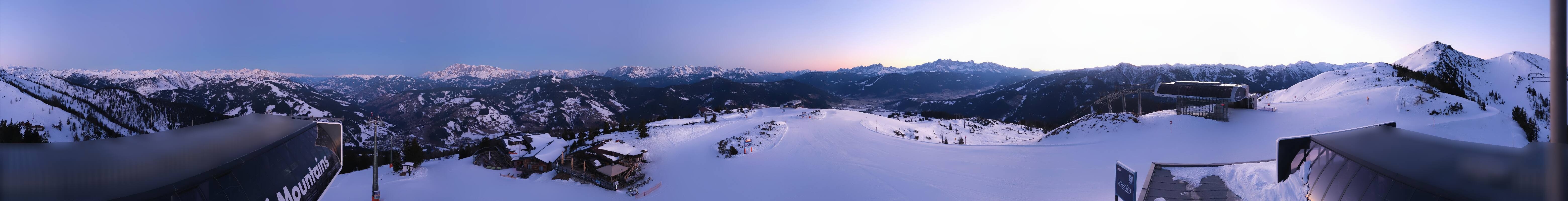 Archived image Webcam Wagrain - Top Station Flying Mozart