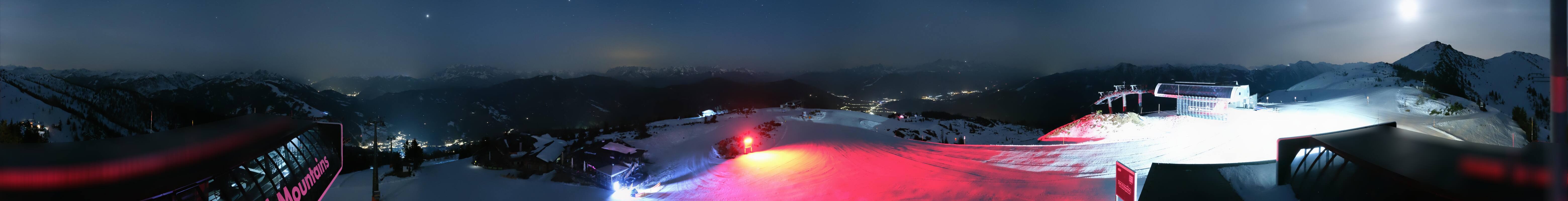 Archiv Foto Webcam Wagrain Grießenkareck - Bergstation Flying Mozart