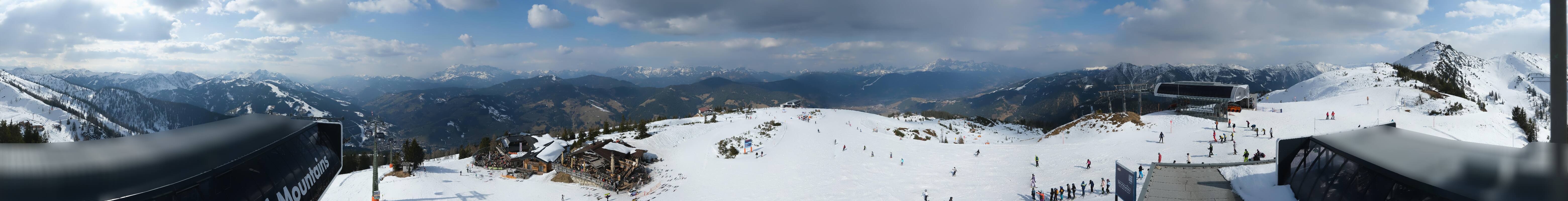 Archived image Webcam Wagrain - Top Station Flying Mozart