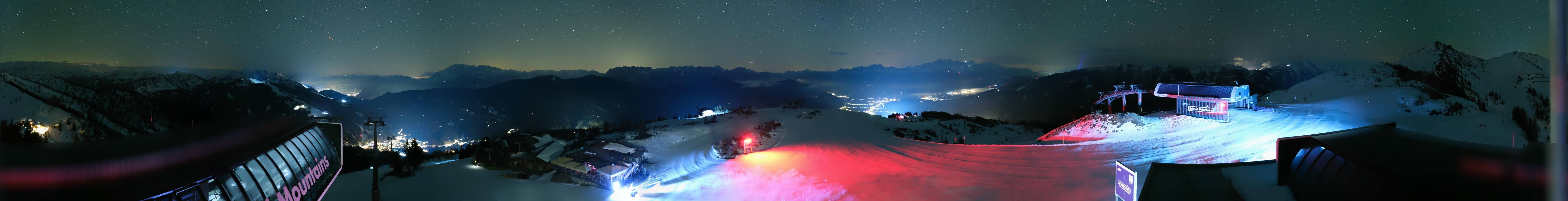 Archiv Foto Webcam Wagrain Grießenkareck - Bergstation Flying Mozart