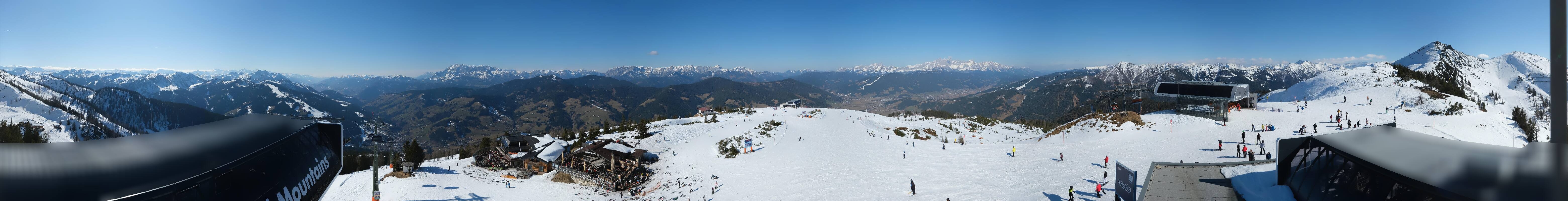 Archiv Foto Webcam Wagrain Grießenkareck - Bergstation Flying Mozart