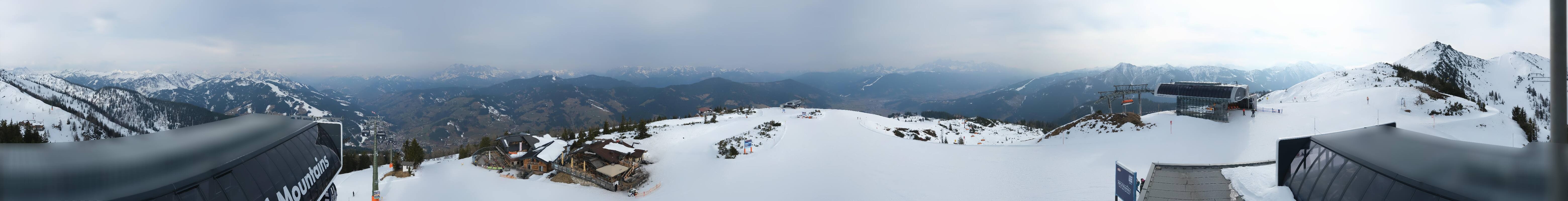 Archived image Webcam Wagrain - Top Station Flying Mozart