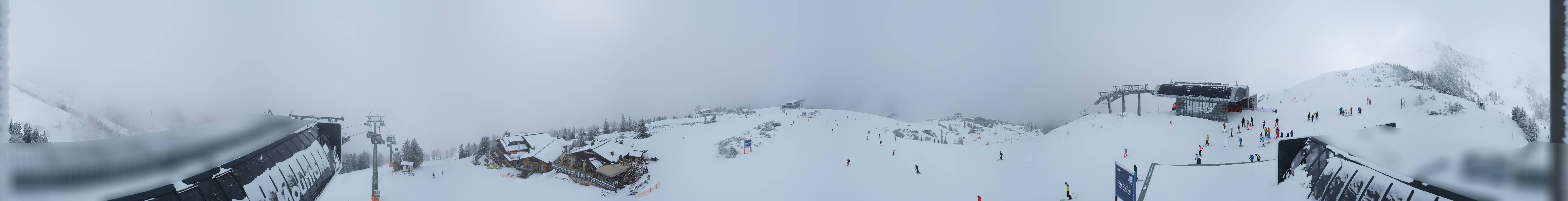 Archiv Foto Webcam Wagrain Grießenkareck - Bergstation Flying Mozart