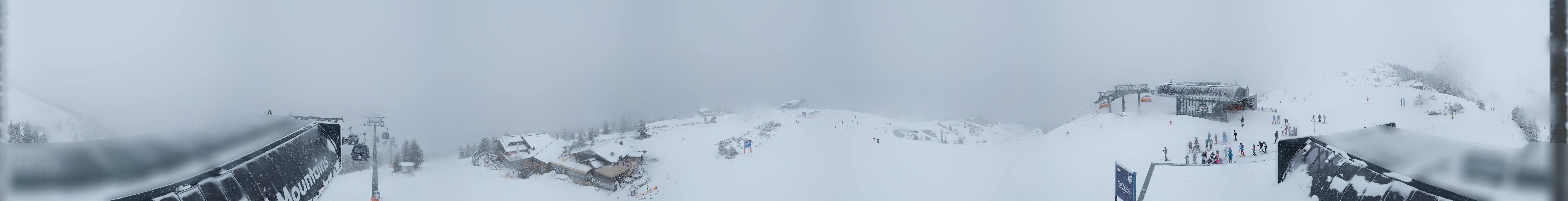 Archiv Foto Webcam Wagrain Grießenkareck - Bergstation Flying Mozart