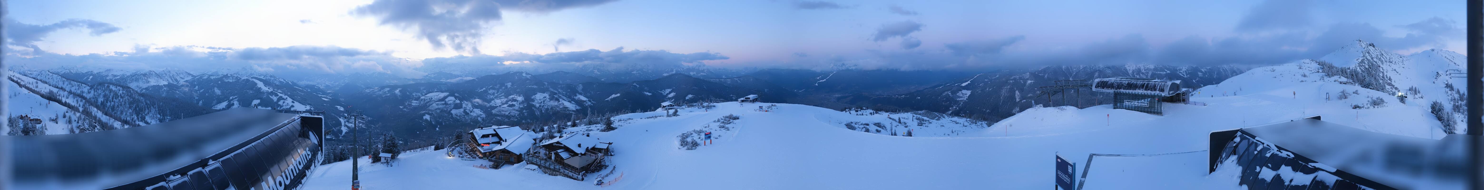 Archived image Webcam Wagrain - Top Station Flying Mozart