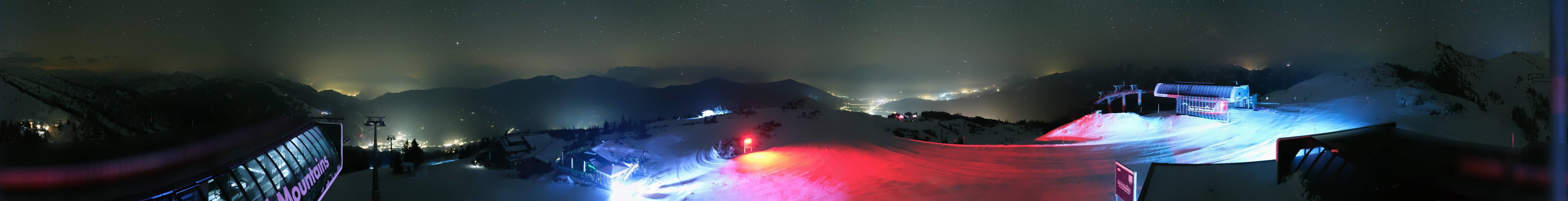 Archiv Foto Webcam Wagrain Grießenkareck - Bergstation Flying Mozart