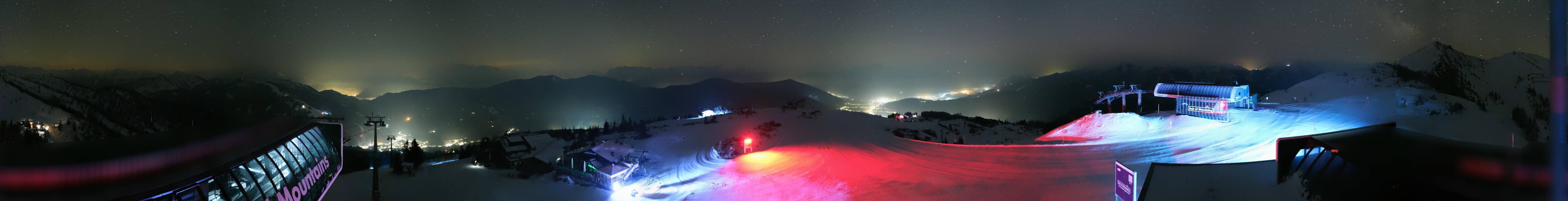 Archiv Foto Webcam Wagrain Grießenkareck - Bergstation Flying Mozart