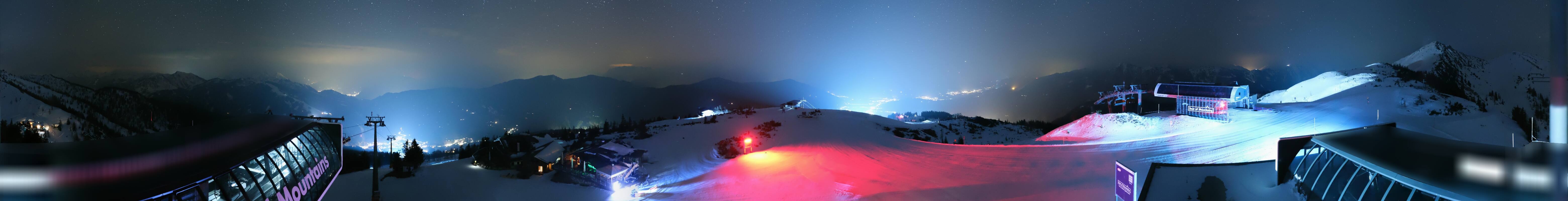 Archiv Foto Webcam Wagrain Grießenkareck - Bergstation Flying Mozart