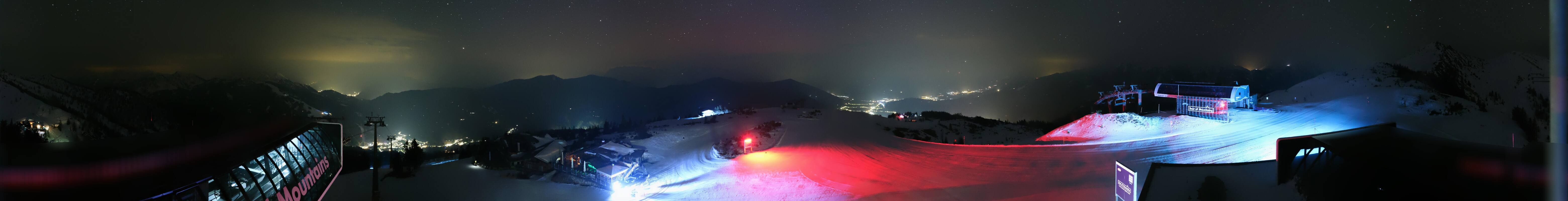 Archiv Foto Webcam Wagrain Grießenkareck - Bergstation Flying Mozart