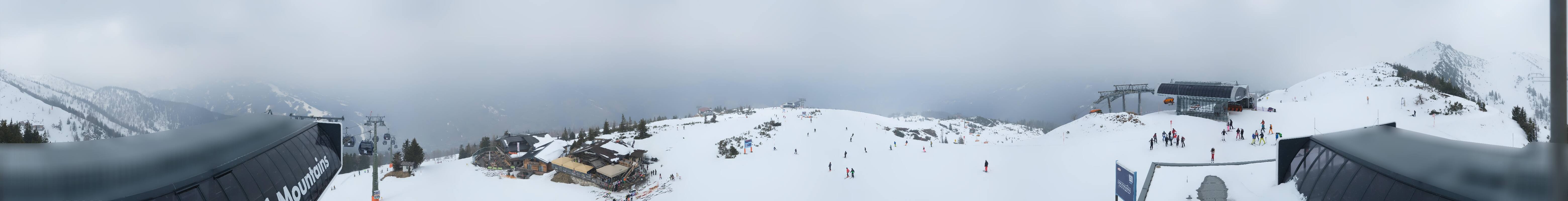Archiv Foto Webcam Wagrain Grießenkareck - Bergstation Flying Mozart
