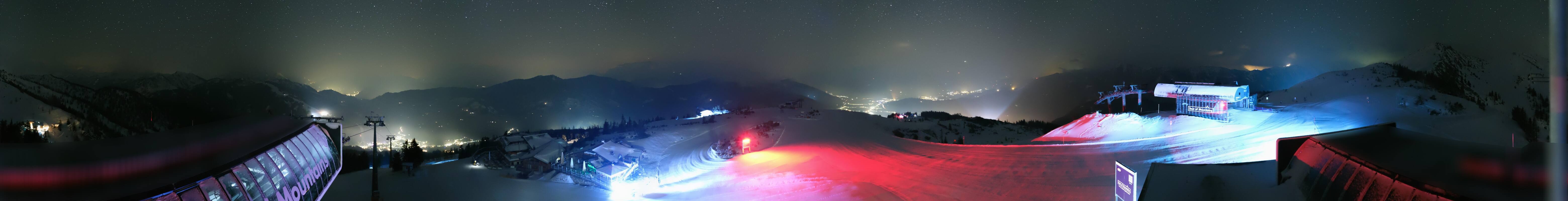 Archiv Foto Webcam Wagrain Grießenkareck - Bergstation Flying Mozart