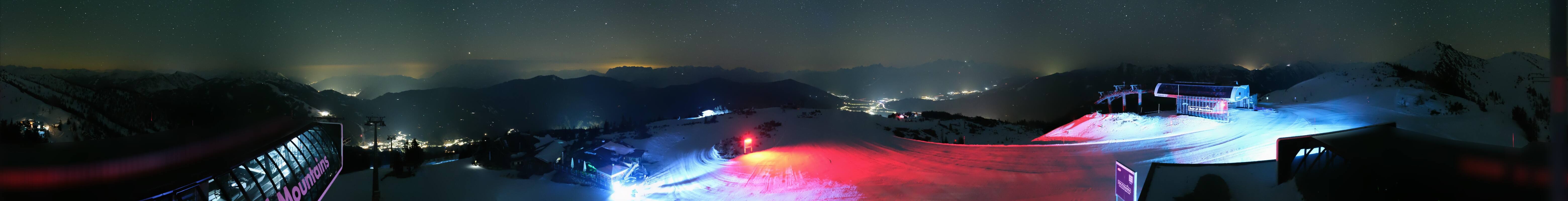 Archiv Foto Webcam Wagrain Grießenkareck - Bergstation Flying Mozart