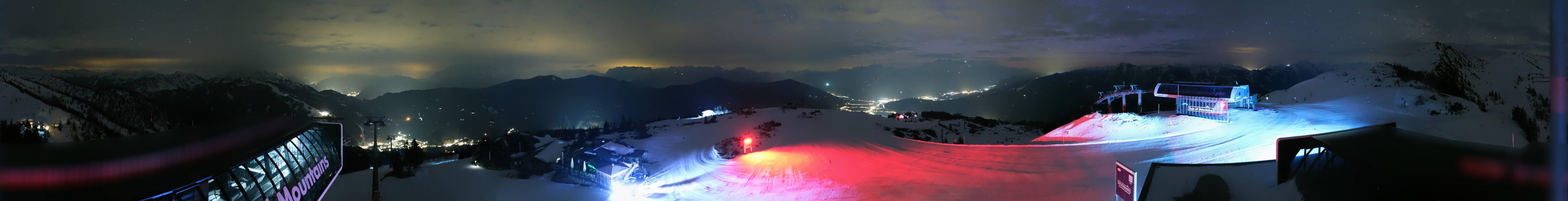 Archiv Foto Webcam Wagrain Grießenkareck - Bergstation Flying Mozart