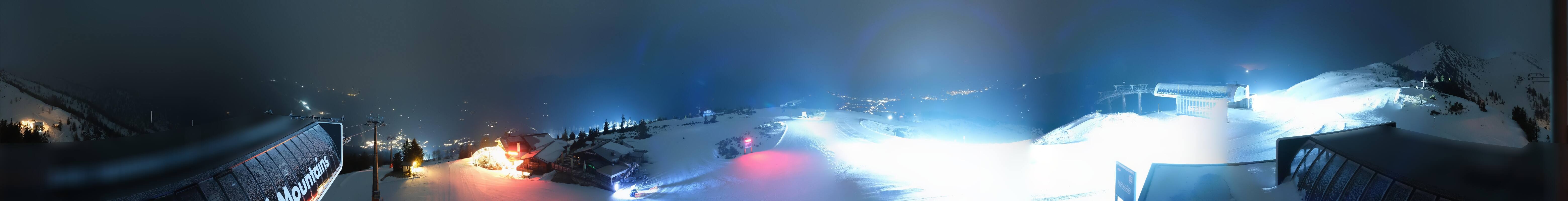 Archiv Foto Webcam Wagrain Grießenkareck - Bergstation Flying Mozart