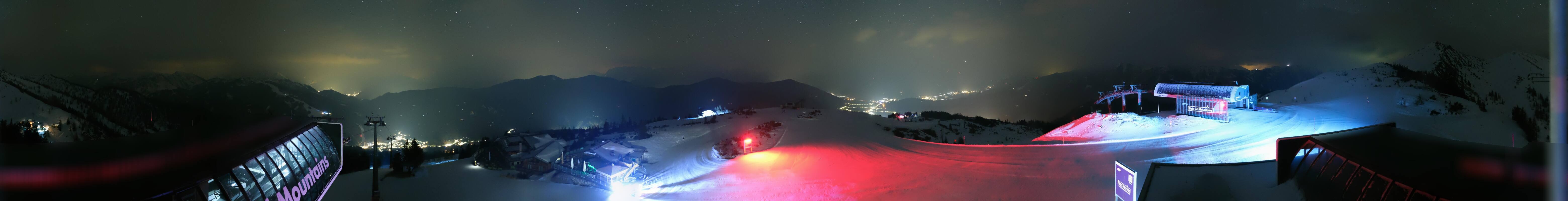 Archiv Foto Webcam Wagrain Grießenkareck - Bergstation Flying Mozart