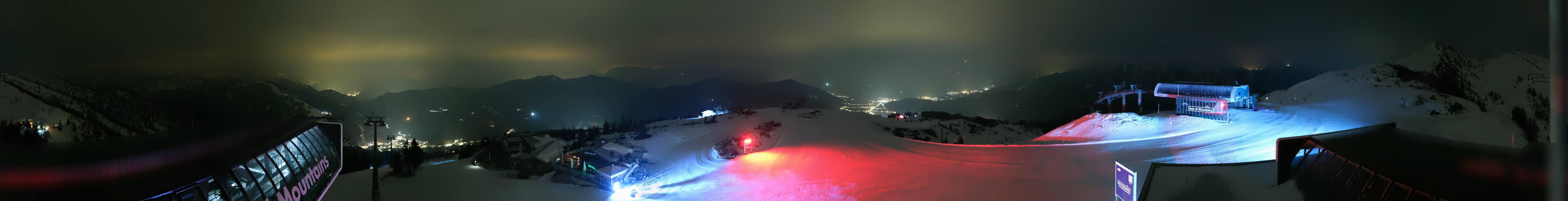 Archiv Foto Webcam Wagrain Grießenkareck - Bergstation Flying Mozart