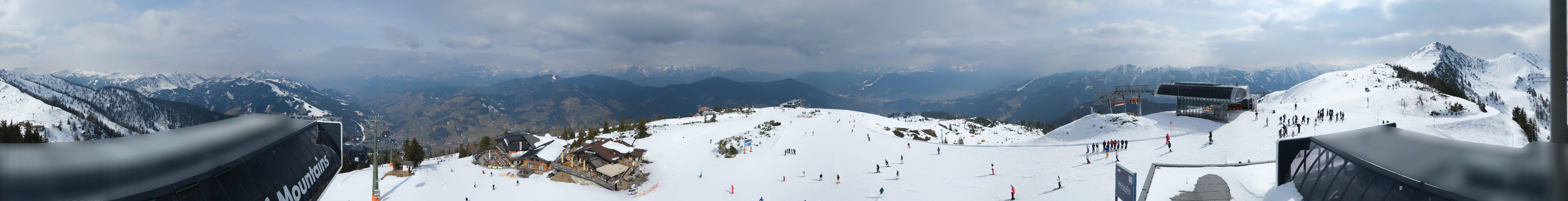 Archiv Foto Webcam Wagrain Grießenkareck - Bergstation Flying Mozart