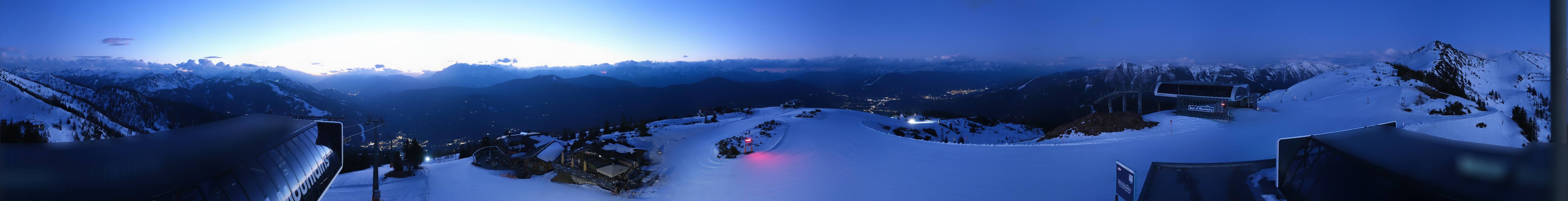 Archiv Foto Webcam Wagrain Grießenkareck - Bergstation Flying Mozart