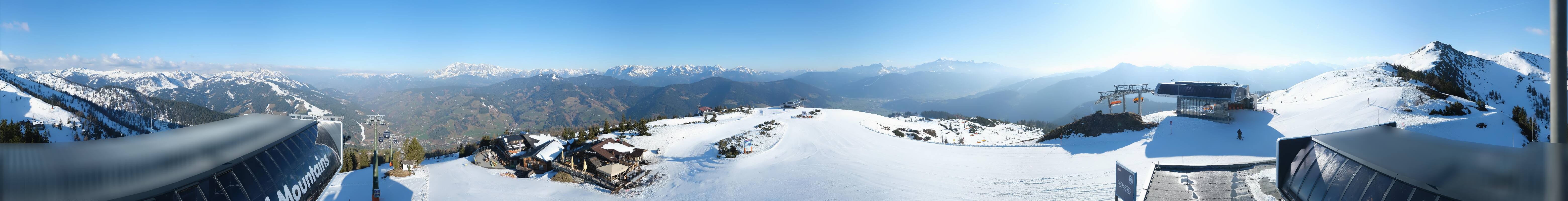 Archived image Webcam Wagrain - Top Station Flying Mozart