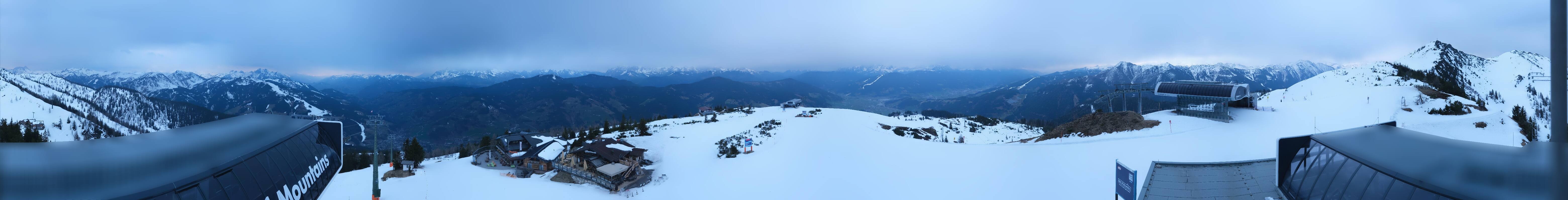 Archived image Webcam Wagrain - Top Station Flying Mozart