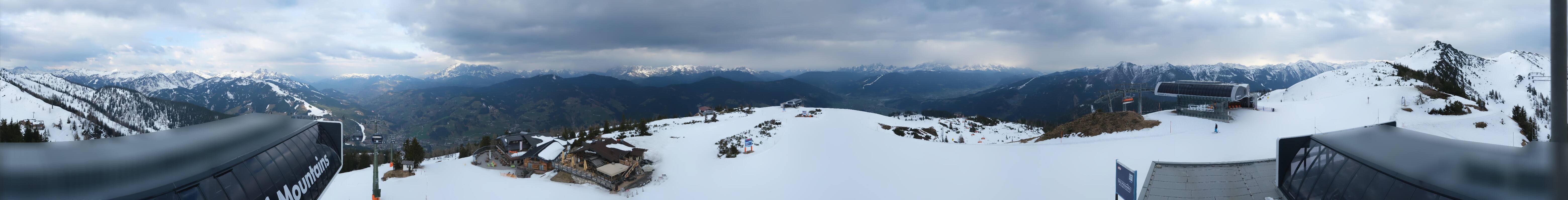 Archived image Webcam Wagrain - Top Station Flying Mozart