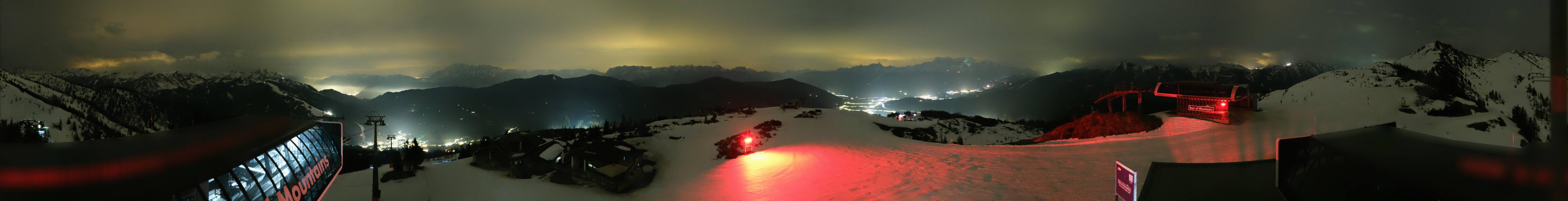 Archiv Foto Webcam Wagrain Grießenkareck - Bergstation Flying Mozart