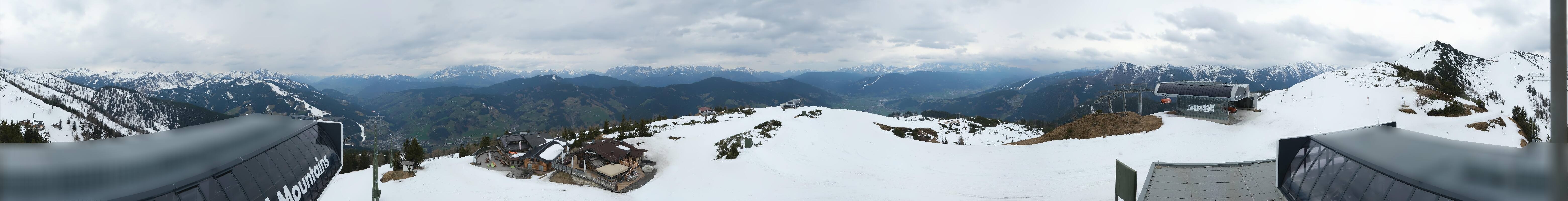 Archived image Webcam Wagrain - Top Station Flying Mozart