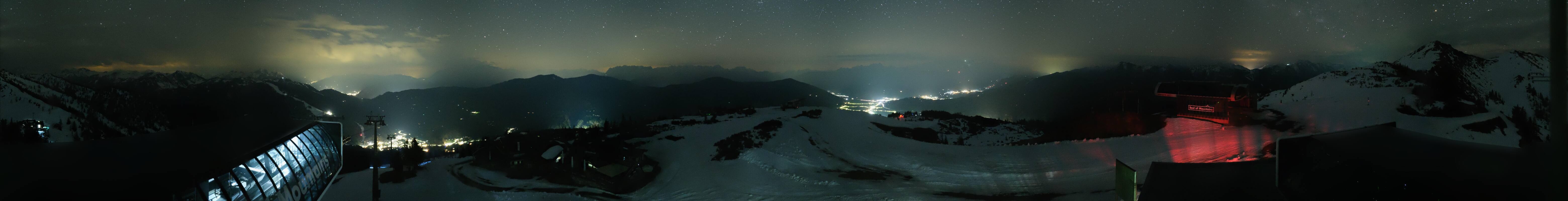 Archiv Foto Webcam Wagrain Grießenkareck - Bergstation Flying Mozart
