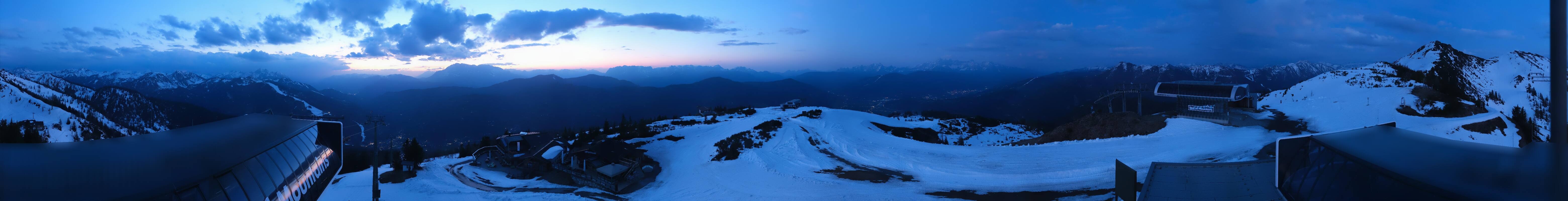 Archiv Foto Webcam Wagrain Grießenkareck - Bergstation Flying Mozart