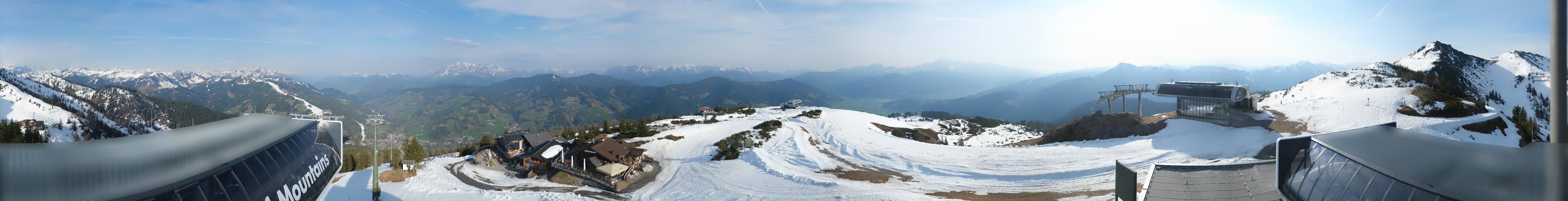 Archived image Webcam Wagrain - Top Station Flying Mozart