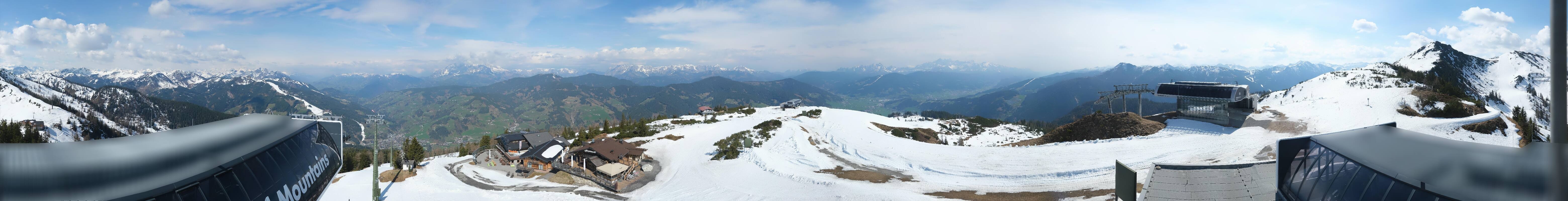 Archived image Webcam Wagrain - Top Station Flying Mozart