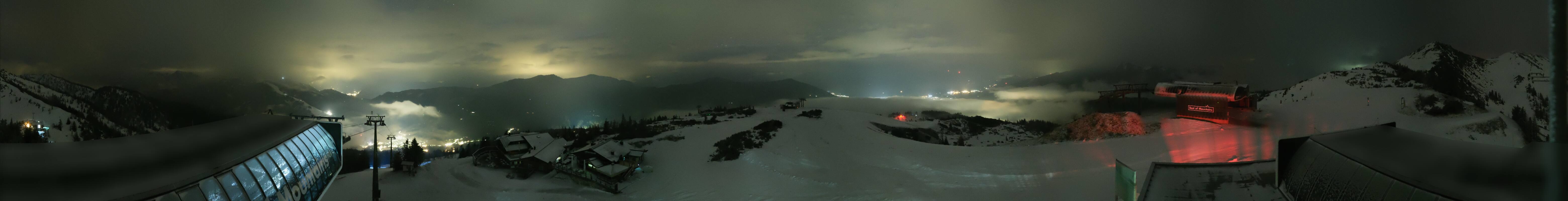 Archiv Foto Webcam Wagrain Grießenkareck - Bergstation Flying Mozart