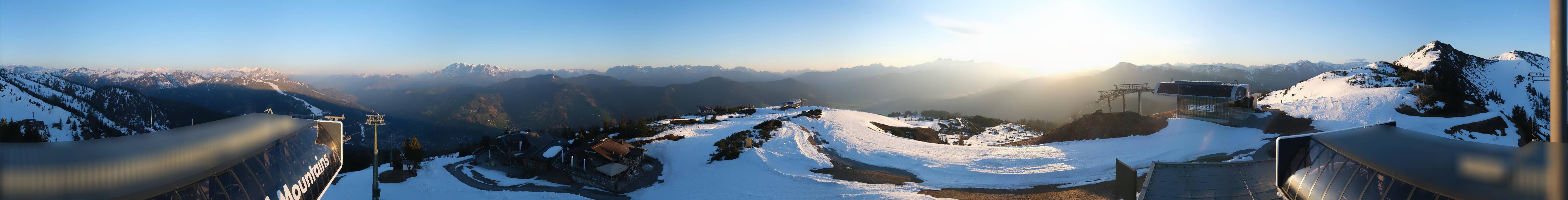 Archiv Foto Webcam Wagrain Grießenkareck - Bergstation Flying Mozart