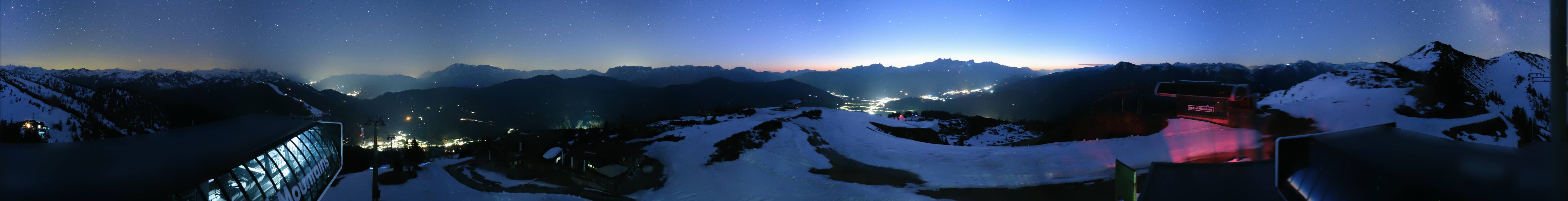 Archived image Webcam Wagrain - Top Station Flying Mozart