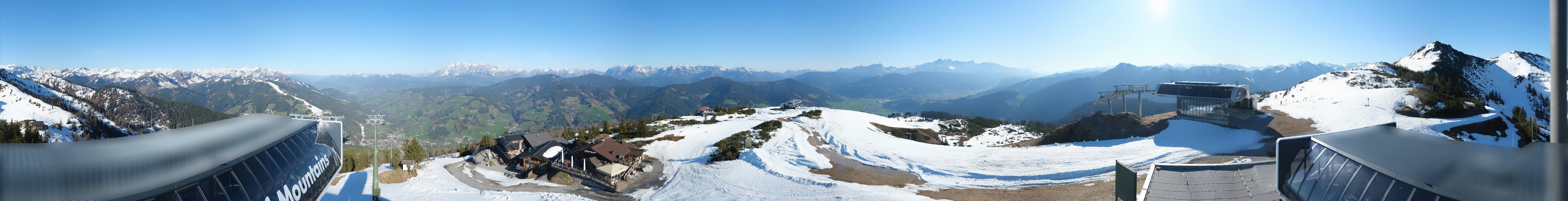 Archived image Webcam Wagrain - Top Station Flying Mozart