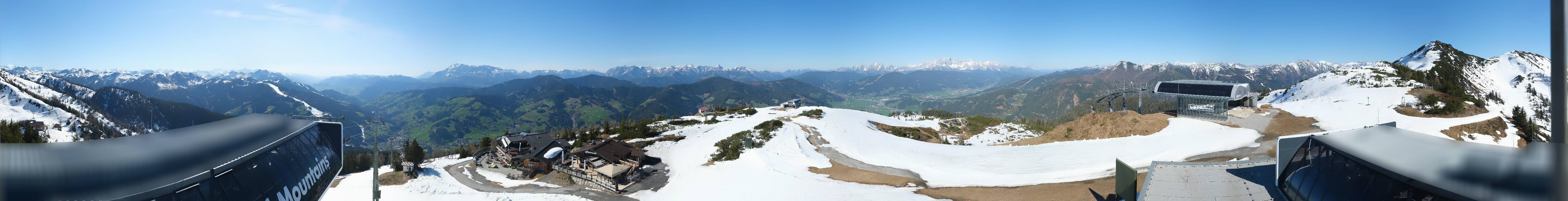 Archived image Webcam Wagrain - Top Station Flying Mozart