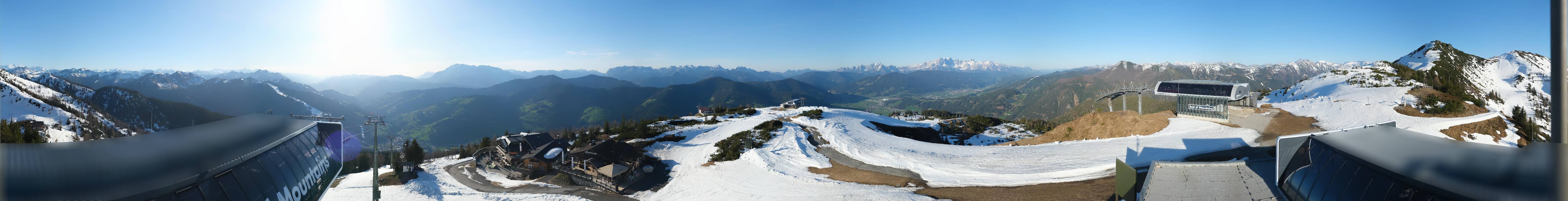 Archived image Webcam Wagrain - Top Station Flying Mozart