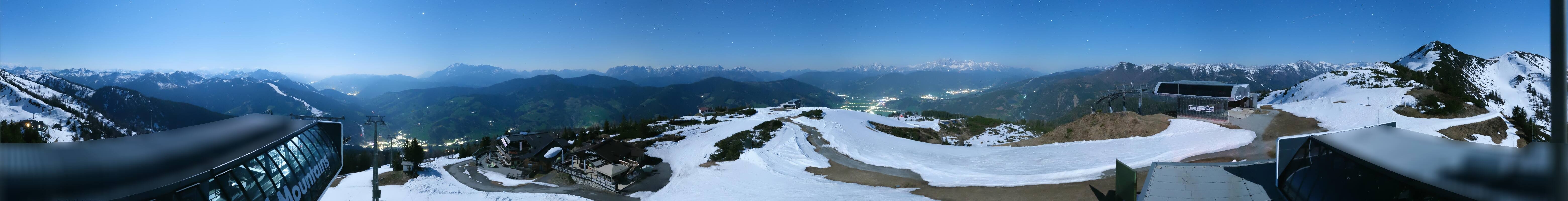 Archived image Webcam Wagrain - Top Station Flying Mozart