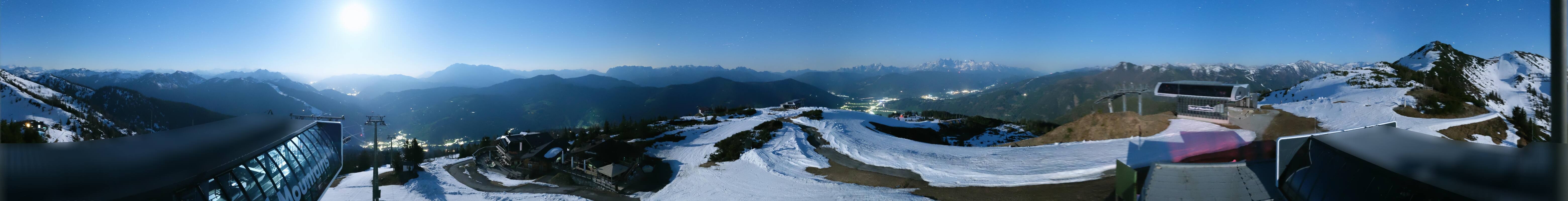 Archived image Webcam Wagrain - Top Station Flying Mozart