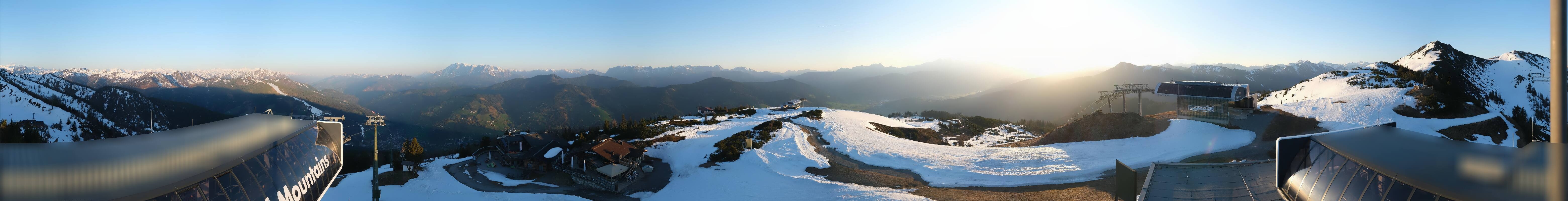 Archived image Webcam Wagrain - Top Station Flying Mozart