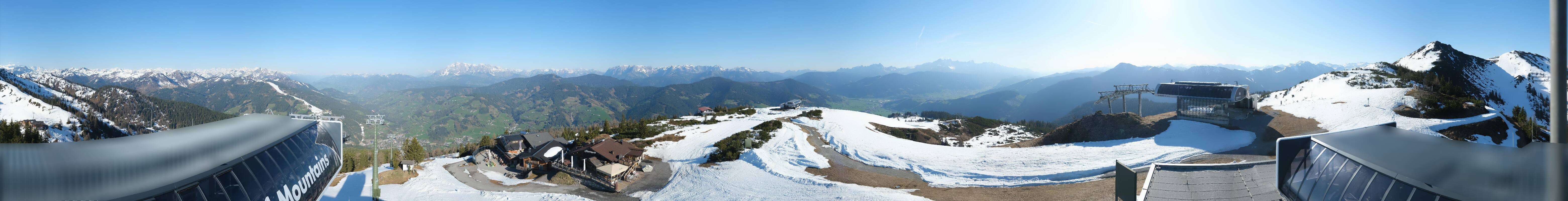 Archived image Webcam Wagrain - Top Station Flying Mozart